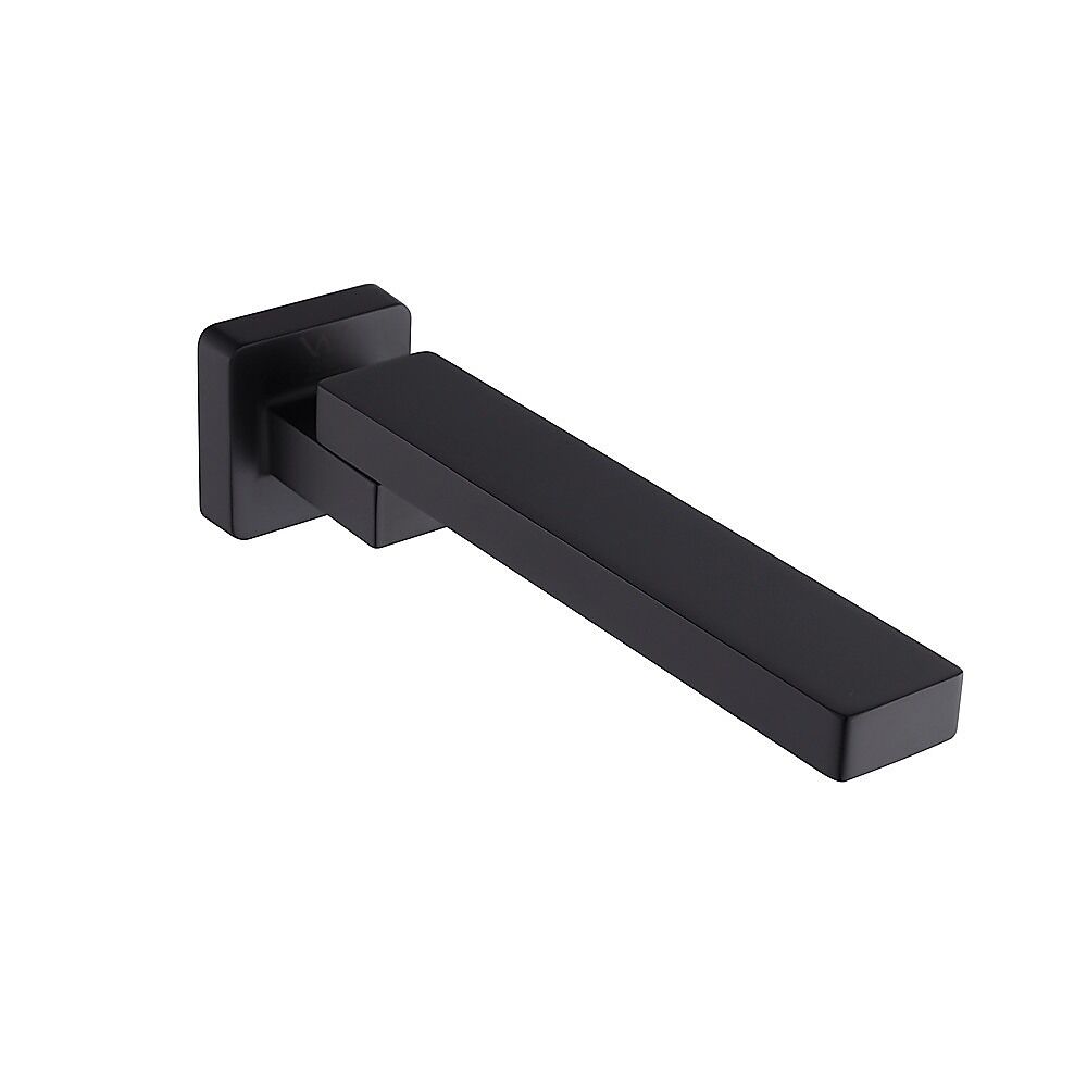Bath In Wall Swivel Spout in Matte Black Price