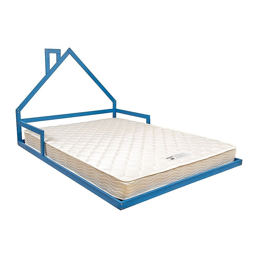 Pine Wood Floor Bed House Frame for Kids and Toddlers Price