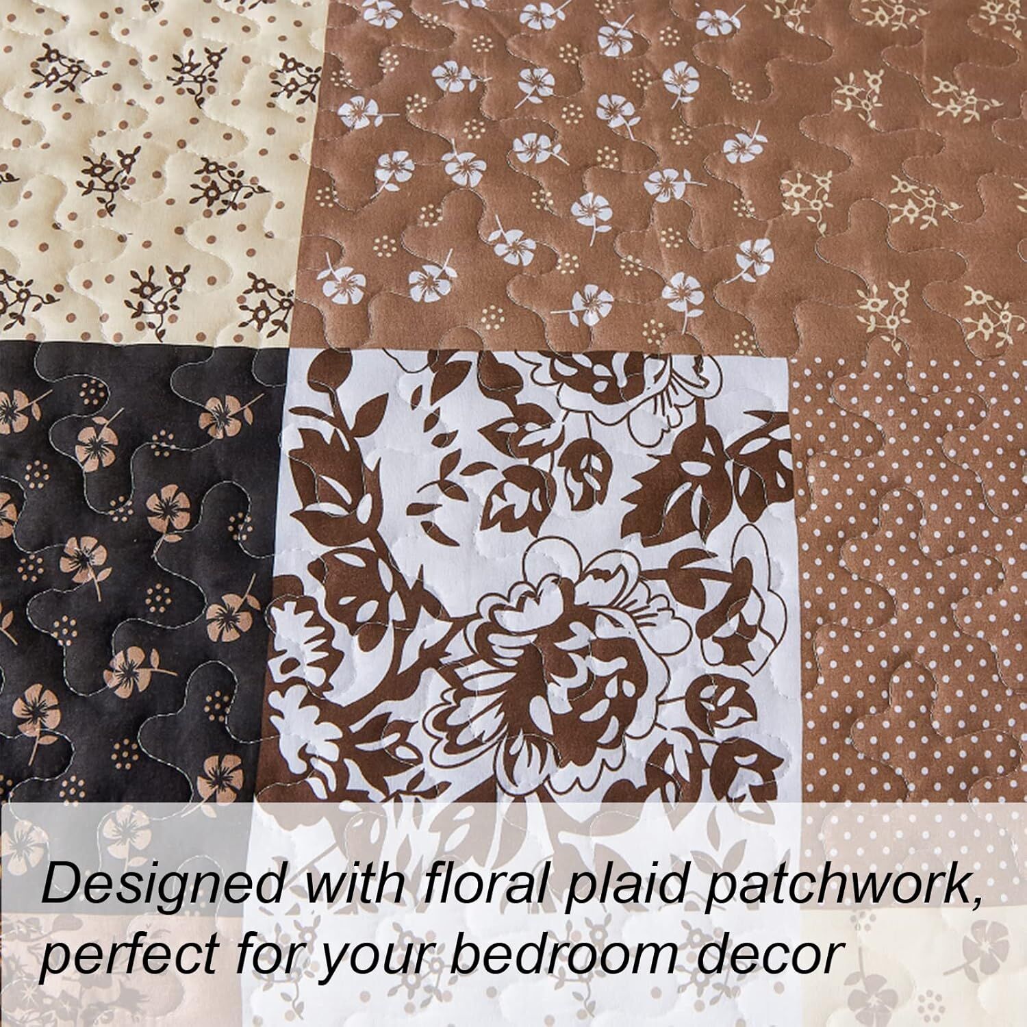 Winsome Quilted coverlet and pillowcovers set: Irresistibly Charming - Queen size Price