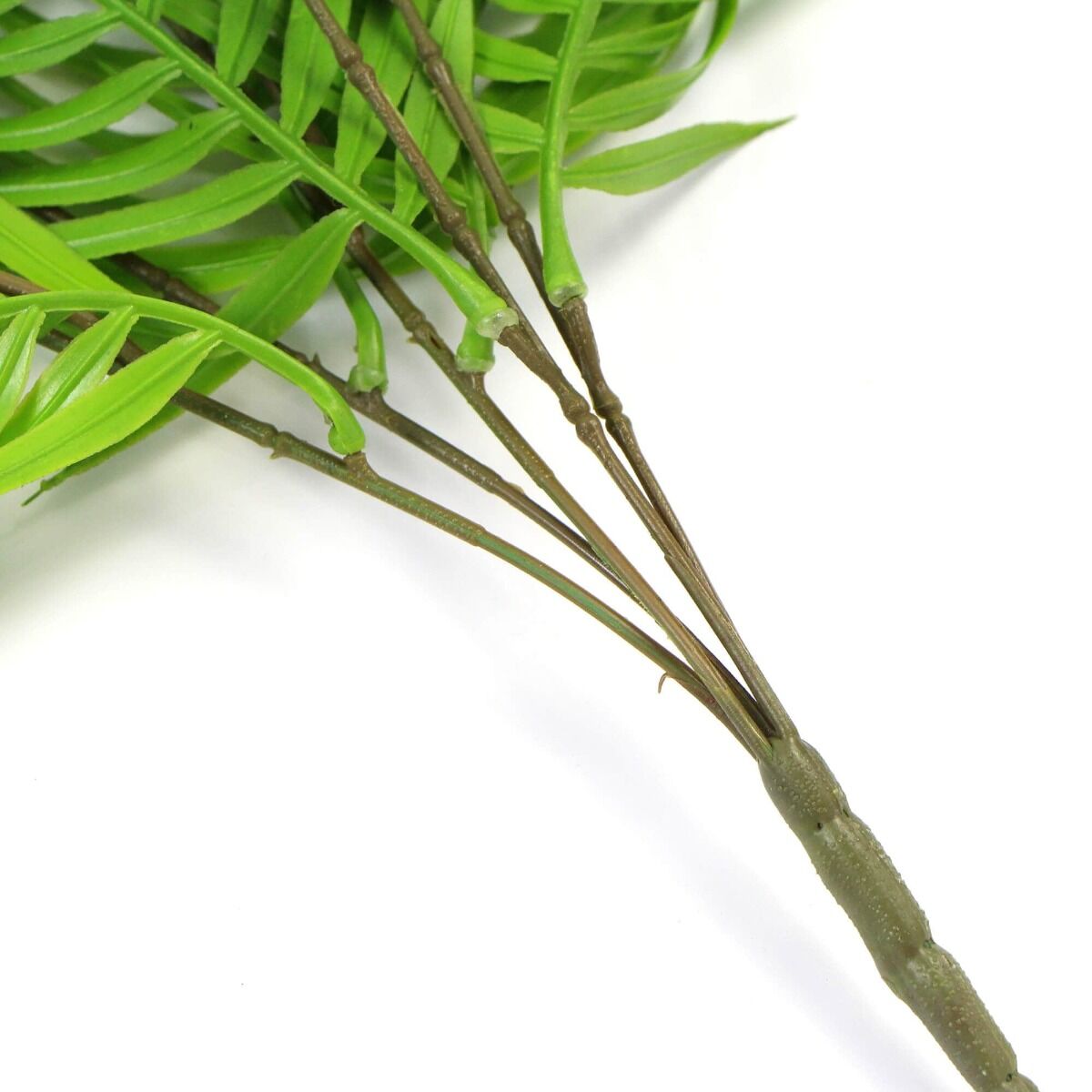 Hanging Fresh Green Bamboo Leaf Fern UV Resistant 80cm Price