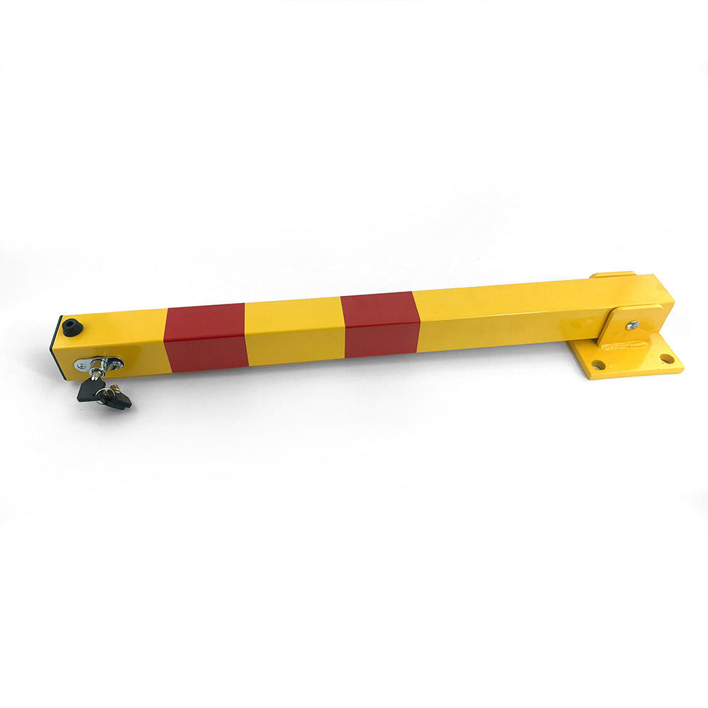 Square Heavy Duty Fold Down Security Parking Post Lock Safety Barrier 3 Keys Price
