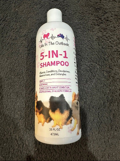 1x Life in the outback 5 in 1 Shampoo Price
