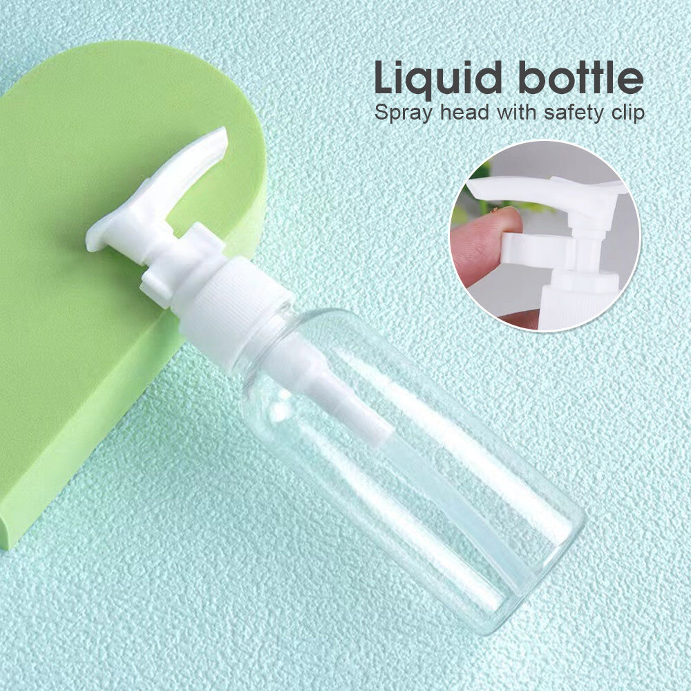 6 Pcs Travel Bottle Set with PVC Storage Bag Price