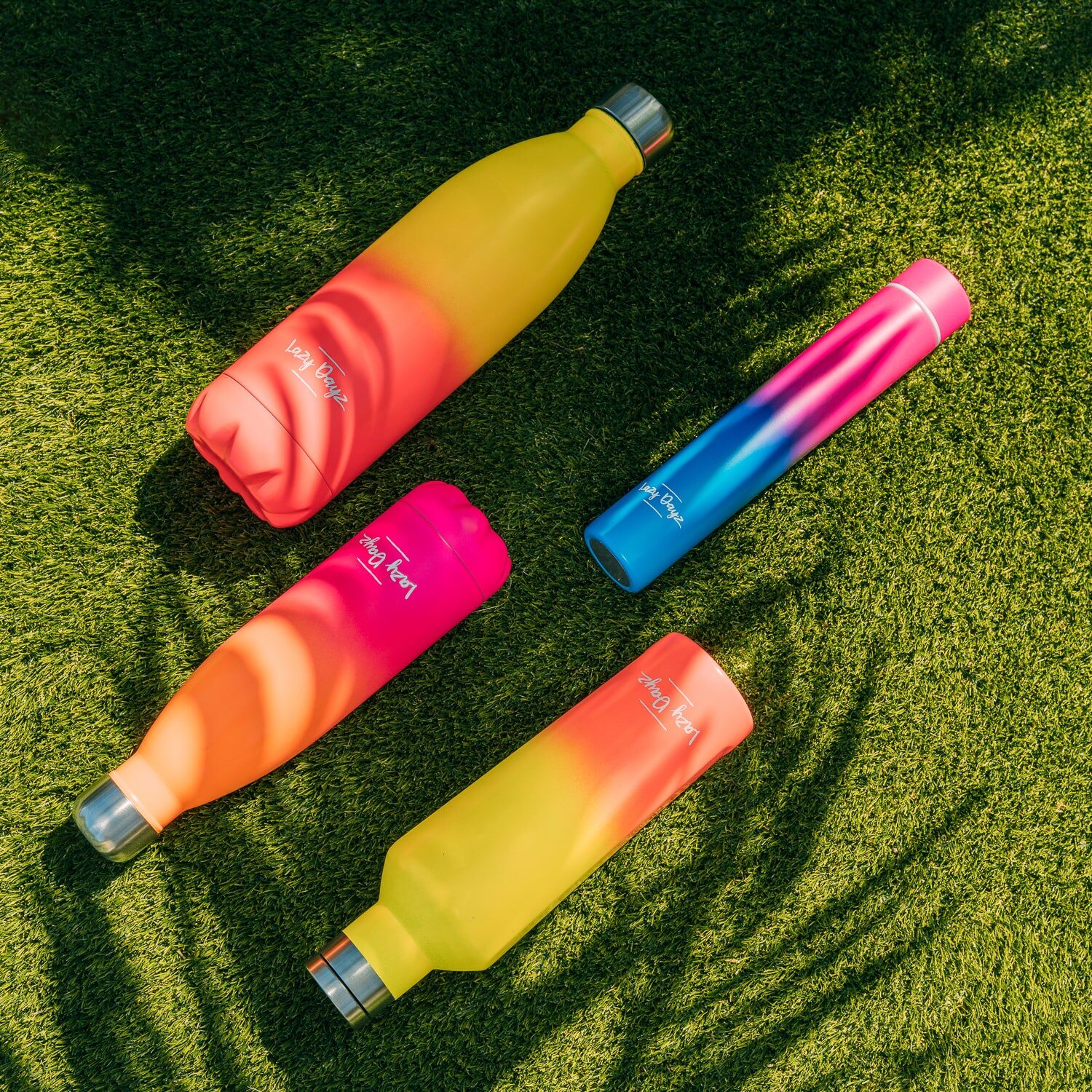 500ml Double Wall Stainless Steel Daily Drink Bottle - Yellow Price