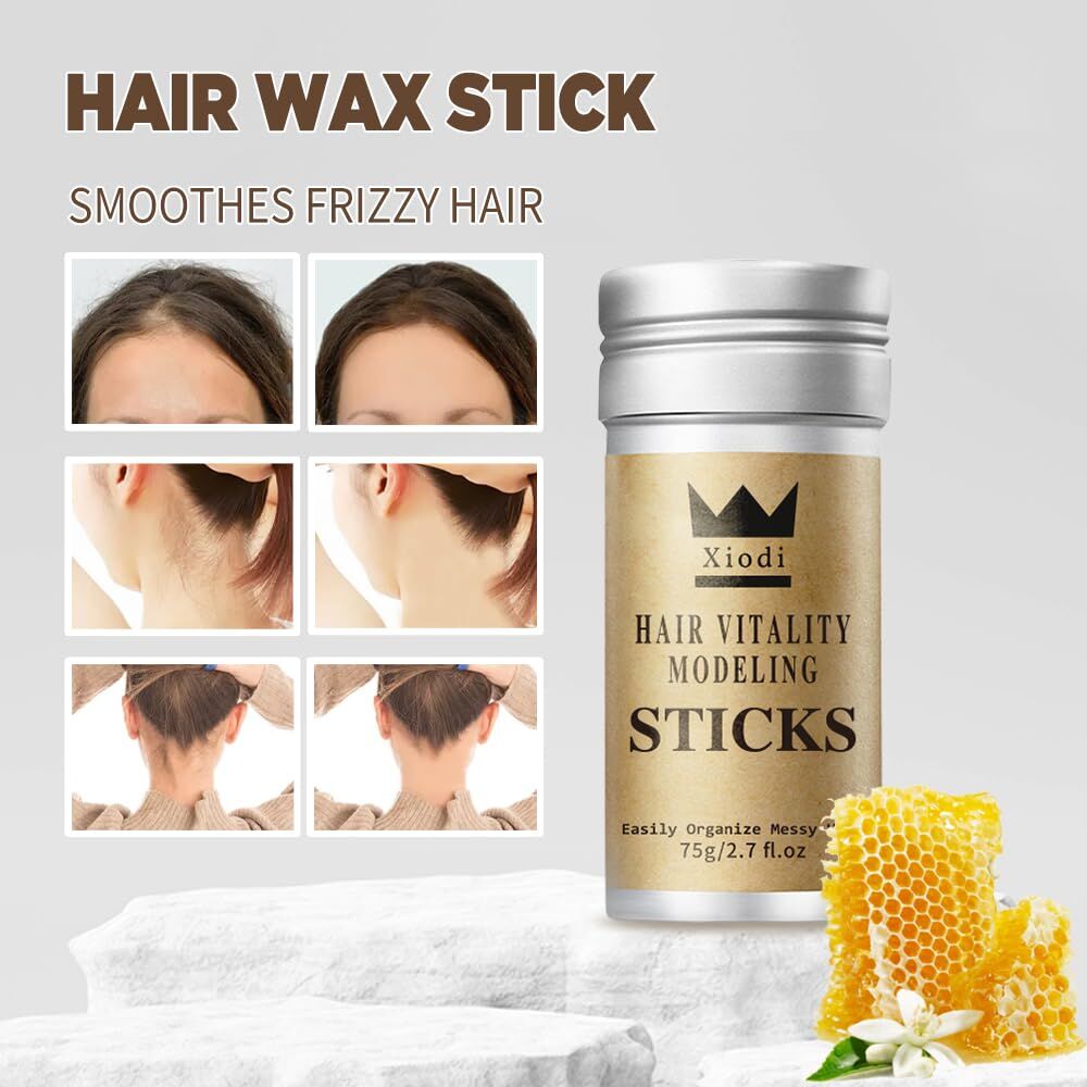 2X Hair Edge Control Hair Wax Stick | 75g Each | Natural Styling for Relaxed & Natural Hair Price