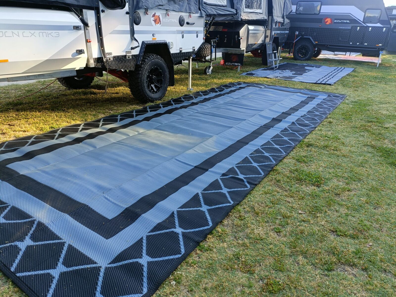 Alfresco 3m x 1.8m recycled poly mat Price