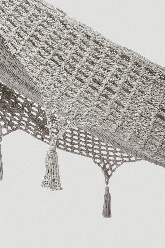 Outdoor undercover cotton Mayan Legacy hammock with hand crocheted tassels Queen Size Dream Sands Price
