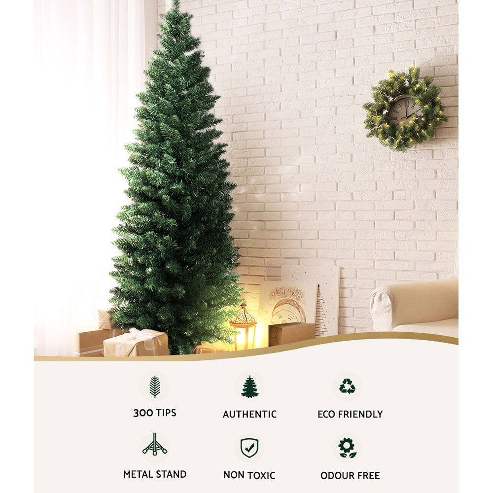Christmas Tree 1.8m Xmas Tree Decorations Green 300 Tips Price