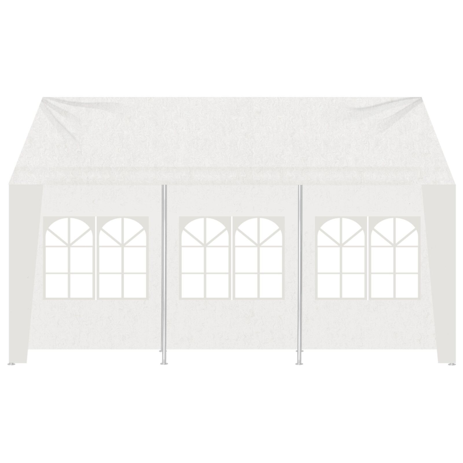 Wallaroo 6x6m Outdoor Event Marquee Gazebo Party Wedding Tent - White Price