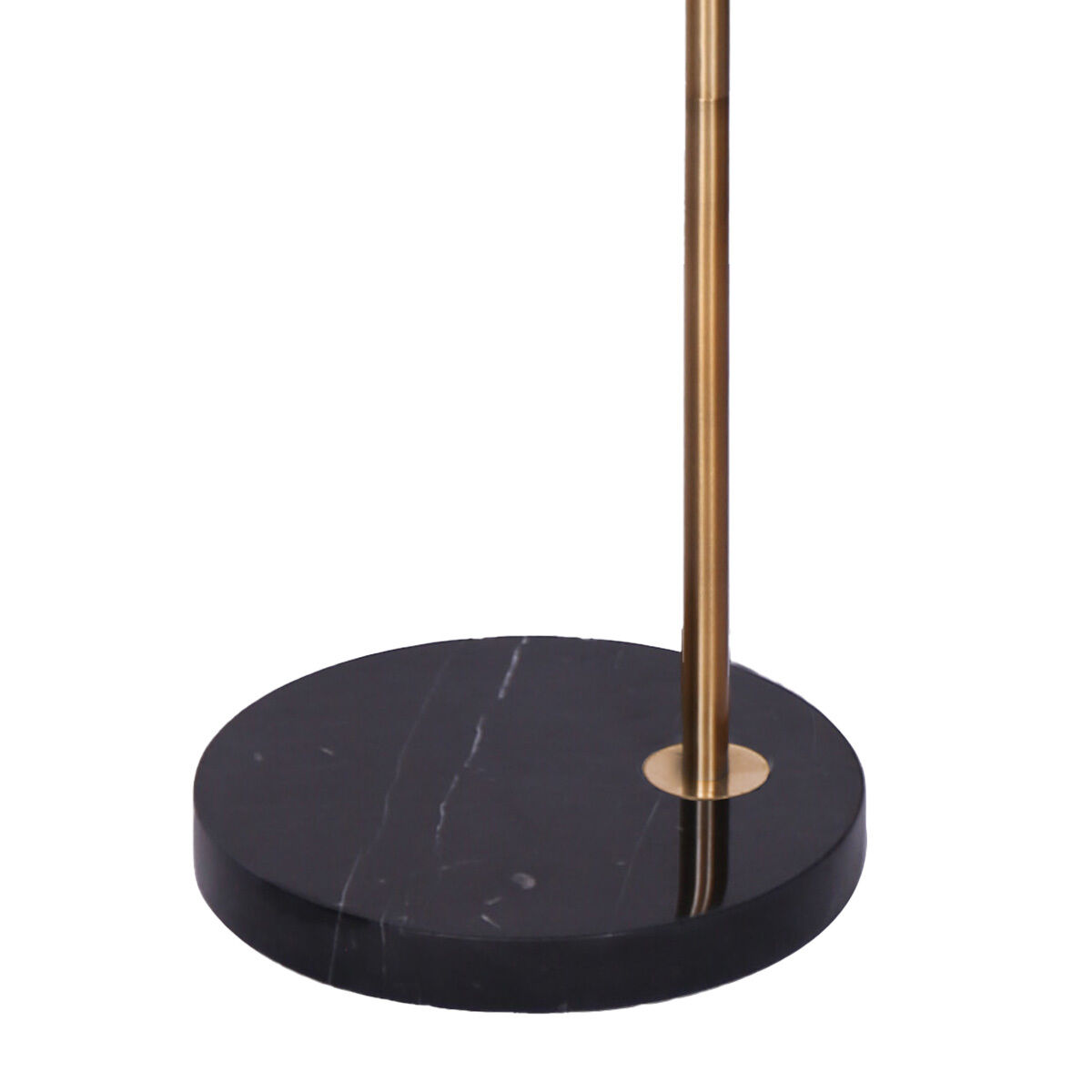Sarantino Metal Floor Lamp With Opal Glass Shade Price