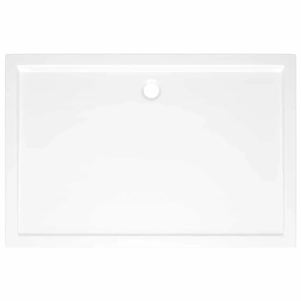 Rectangular ABS Shower Base Tray White 80x120 cm Price