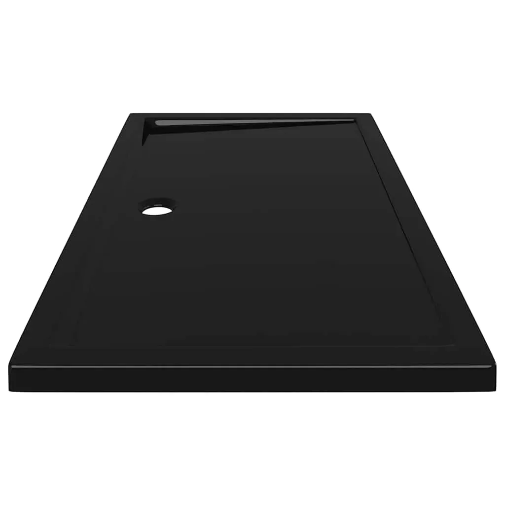 Rectangular ABS Shower Base Tray Black 70x120 cm Price