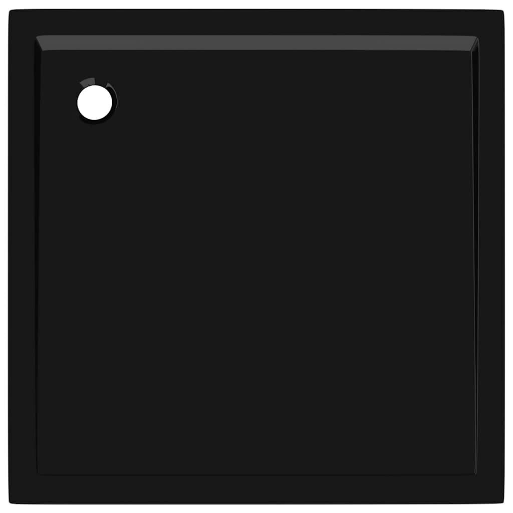 Square ABS Shower Base Tray Black 80x80 cm Price