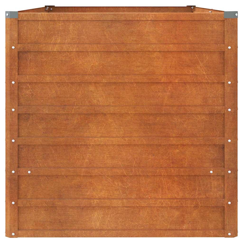 Garden Raised Bed Rusty 160x80x77 cm Corten Steel Price