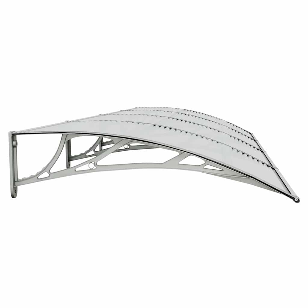 Door Canopy Grey 350x100 cm Polycarbonate Price