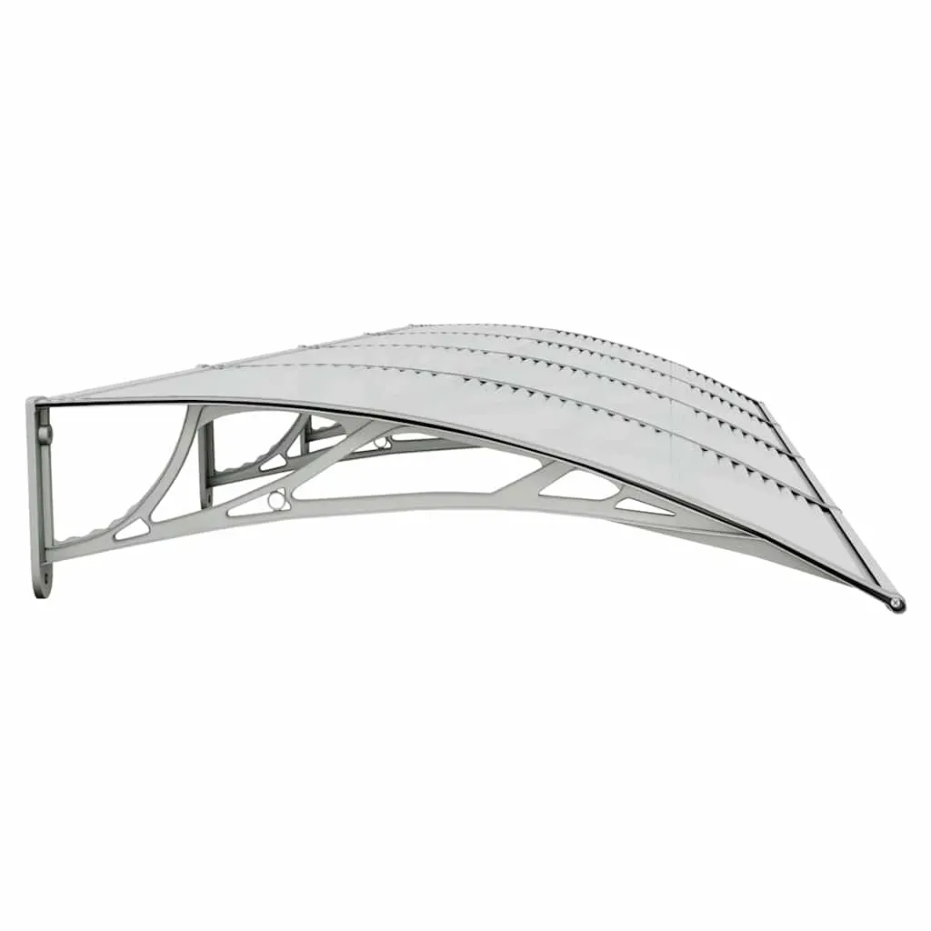 Door Canopy Grey 350x100 cm Polycarbonate Price