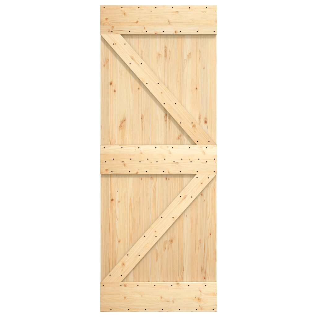 Door NARVIK 85x210 cm Solid Wood Pine Price