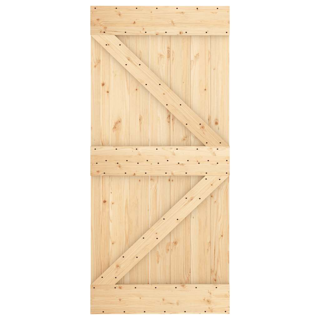 Door NARVIK 95x210 cm Solid Wood Pine Price
