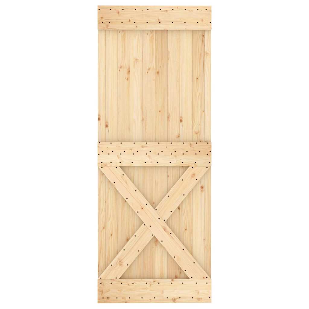 Door NARVIK 80x210 cm Solid Wood Pine Price
