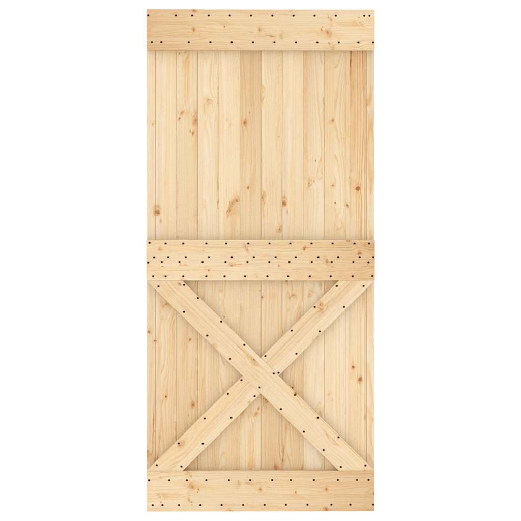 Door NARVIK 95x210 cm Solid Wood Pine Price