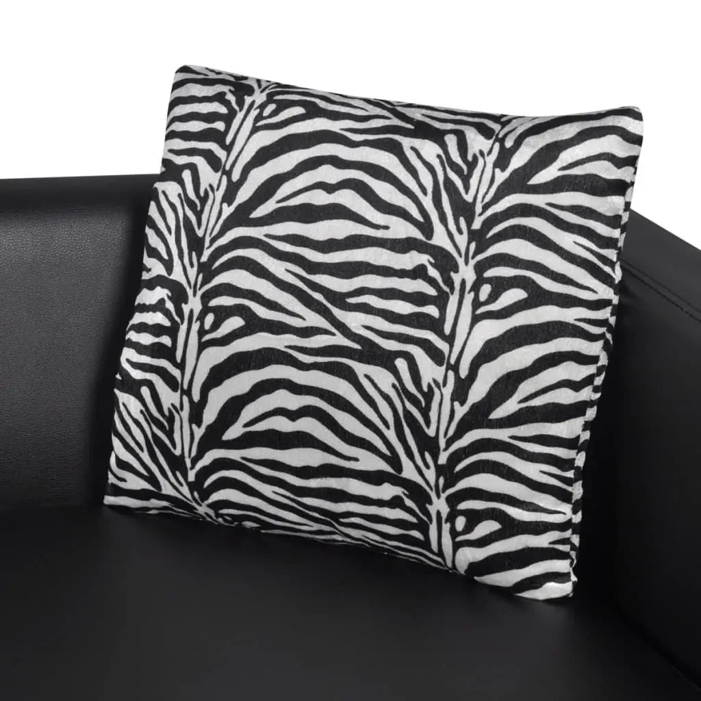 Armchair Black Faux Leather Price
