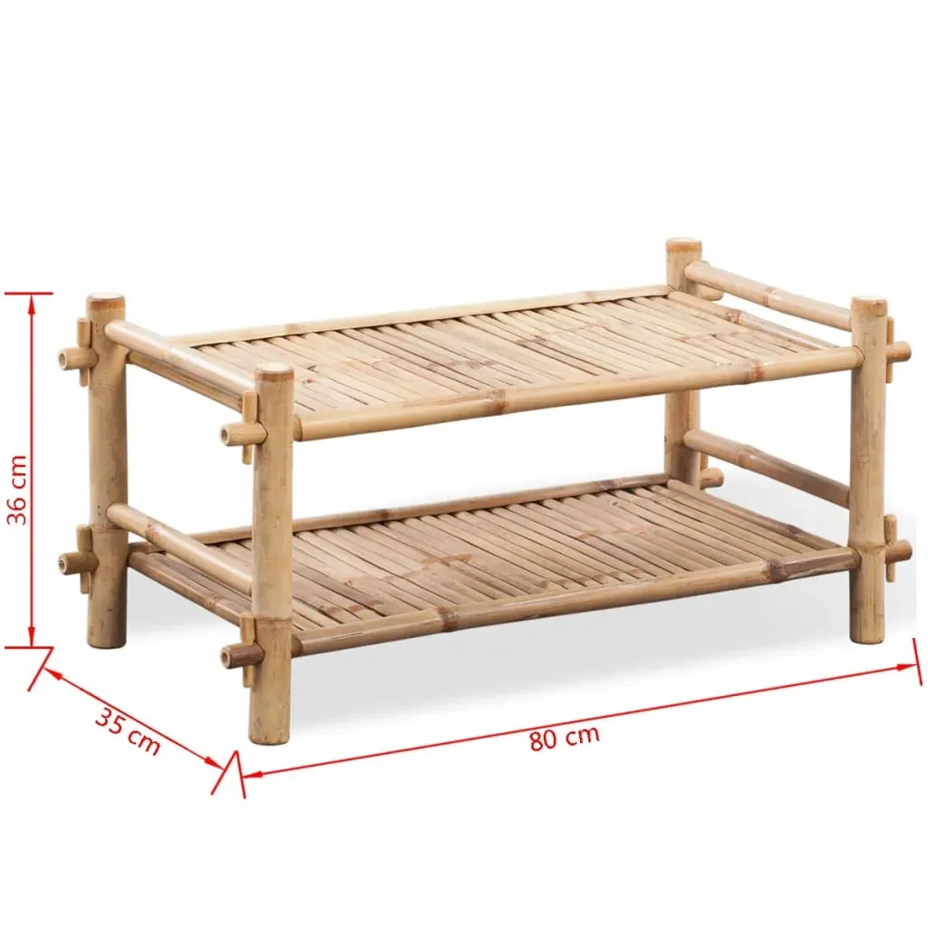 2-Tier Bamboo Shoe Rack Price