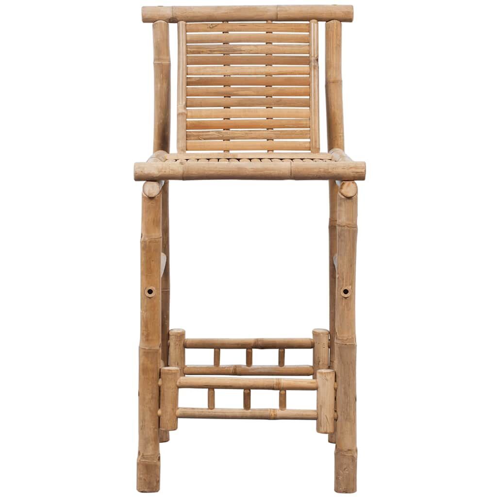 Bar Stools 2 pcs Bamboo Price