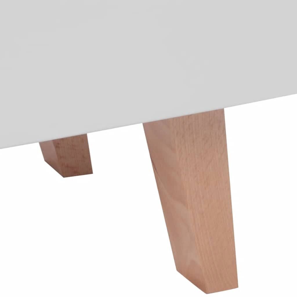 TV Stand MDF 150x35x48.5 cm High Gloss White Price