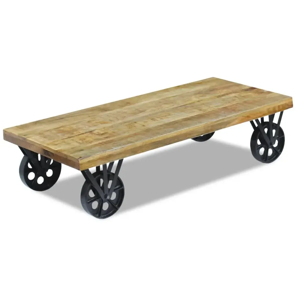 Coffee Table Mango Wood 120x60x30 cm Price