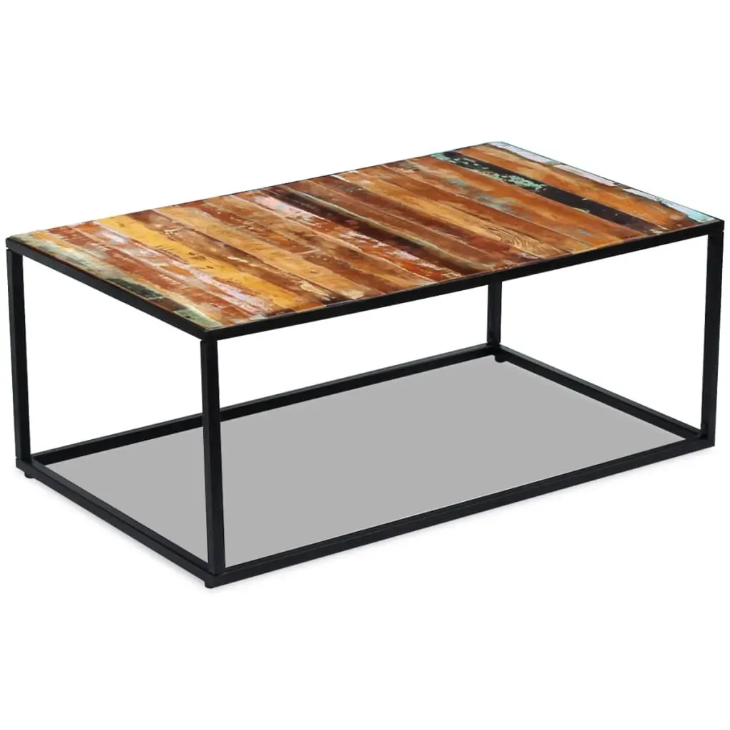 Coffee Table Solid Reclaimed Wood 100x60x40 cm Price