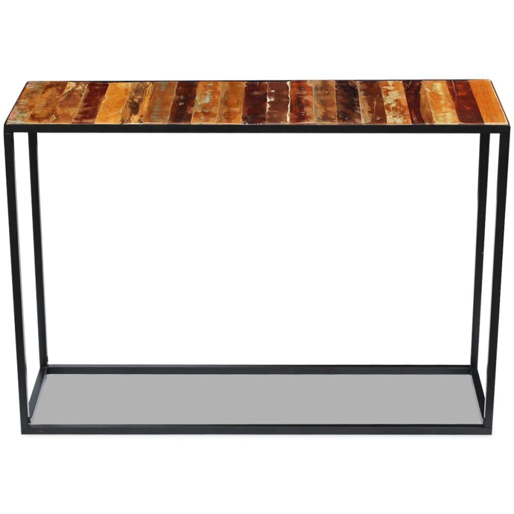 Console Table Solid Reclaimed Wood 110x35x76 cm Price