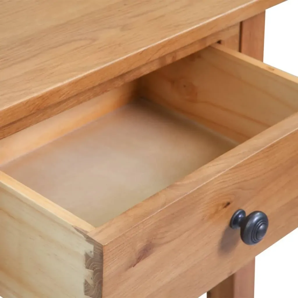 Console Table 50x32x75 cm Solid Oak Wood Price