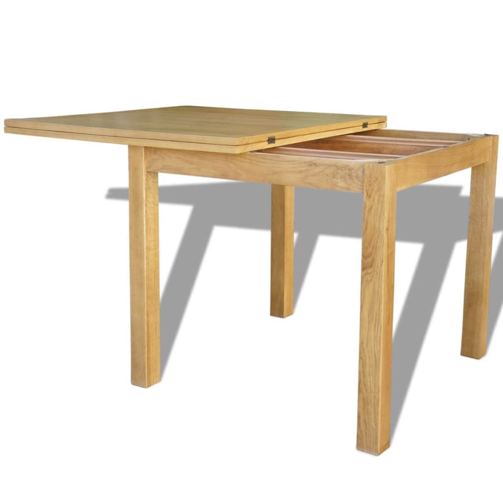 Extendable Table Oak 170x85x75 cm Price