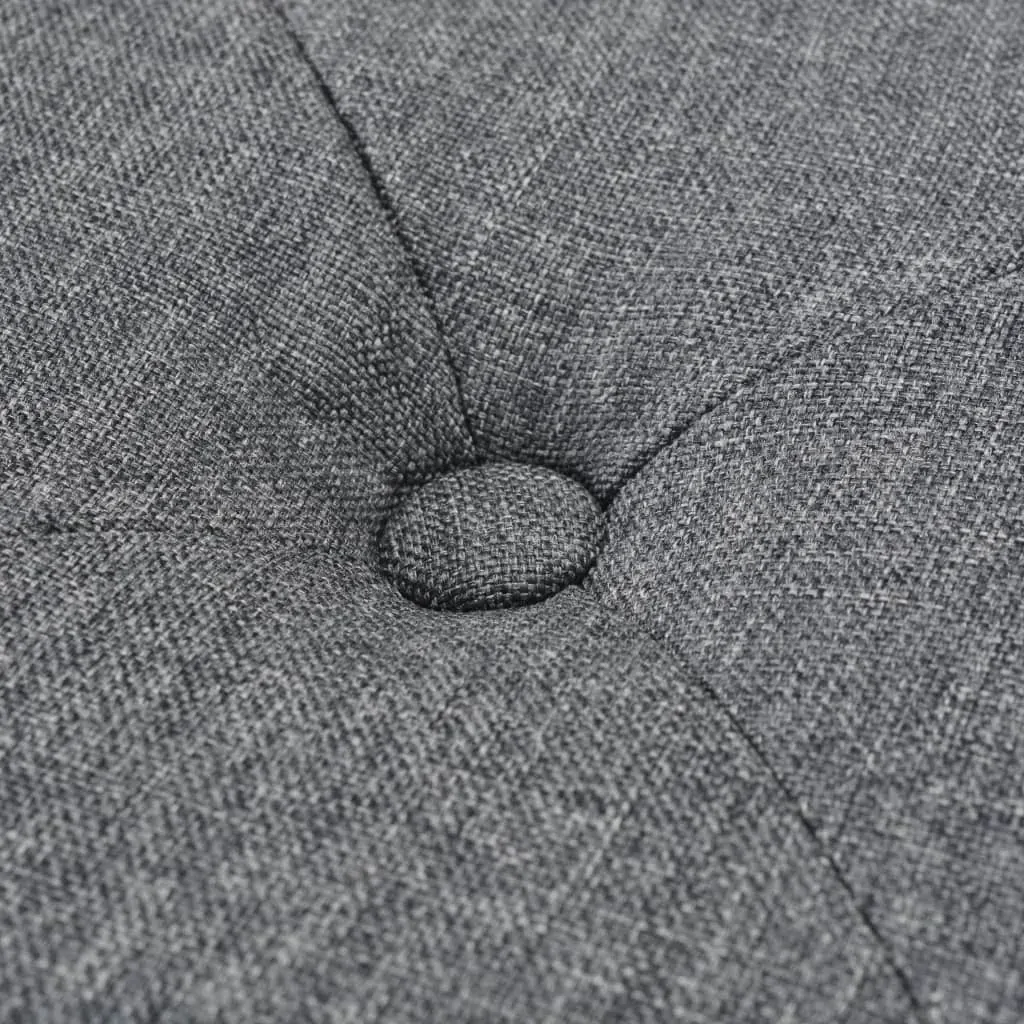 Pouffe Fabric 80x80x30 cm Dark Grey Price