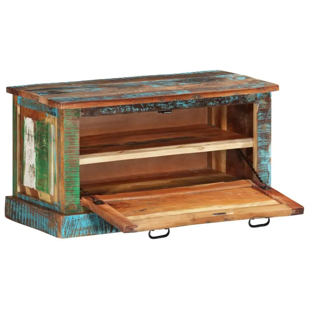 Shoe Storage Bench Solid Reclaimed Wood Price
