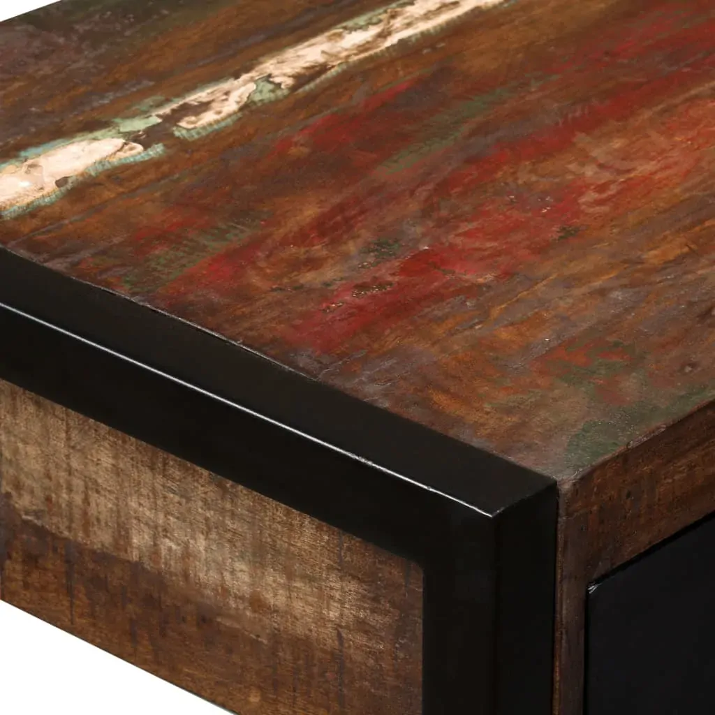 Desk with 2 Drawers Solid Reclaimed Wood 120x50x76 cm Price