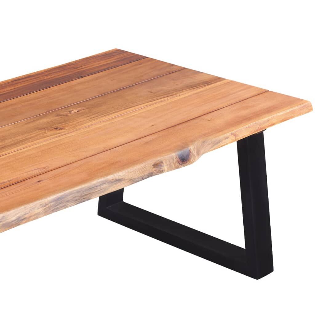 Coffee Table Solid Acacia Wood 110x60x40 cm Price