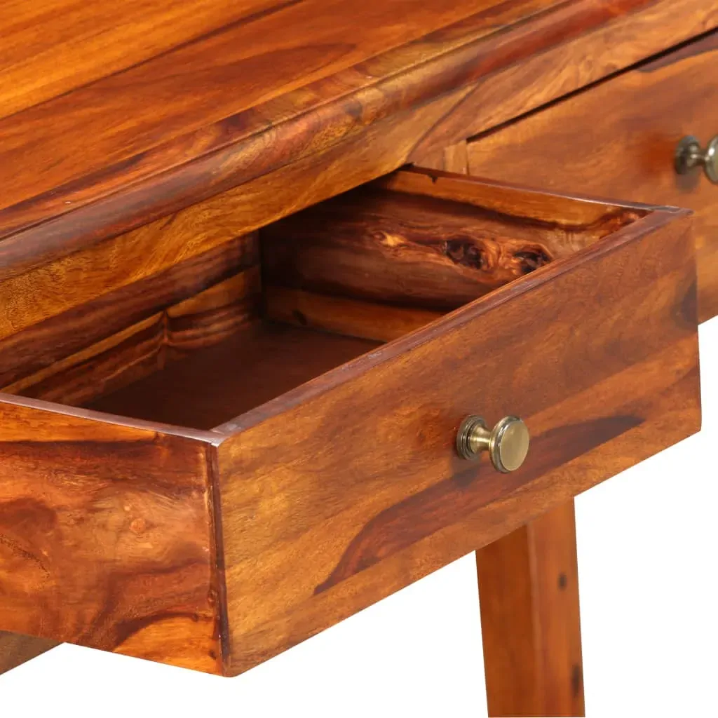 Console Table Solid Acacia Wood 90x32x76 cm Price