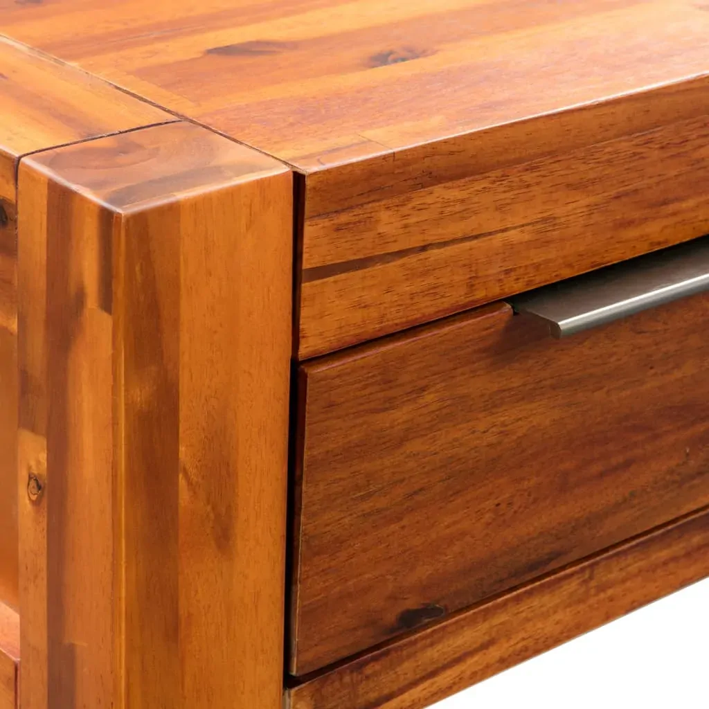 Console Table Solid Acacia Wood 86x30x75 cm Price