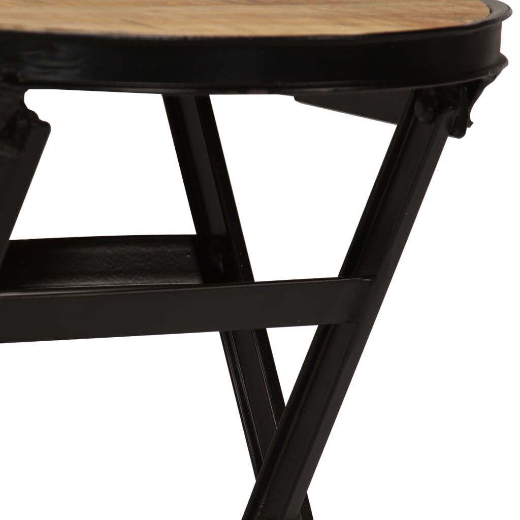Desk with Folding Stool Solid Mango Wood 115x50x76 cm Price