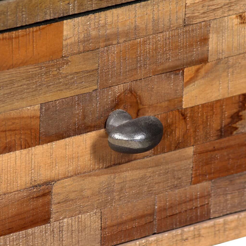 Side Cabinet with 6 Drawers 70x30x76 cm Solid Reclaimed Teak Price