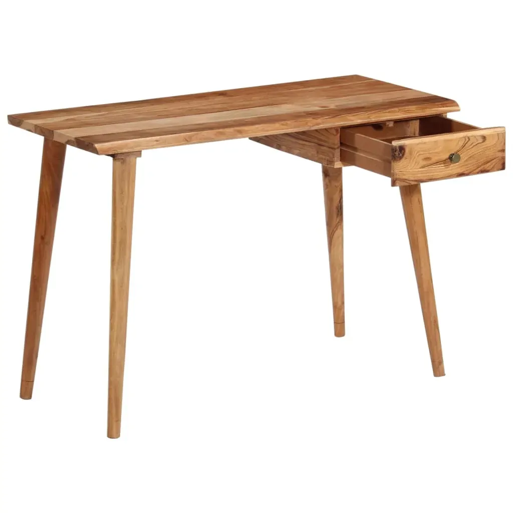 Writing Table Solid Acacia Wood 110x50x76 cm Price