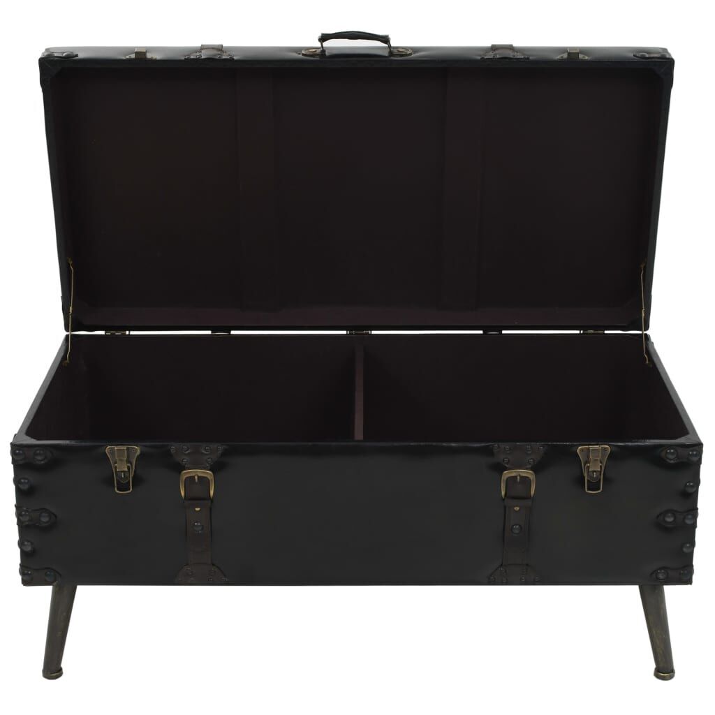 Coffee Table MDF and Steel 102x51x48 cm Price