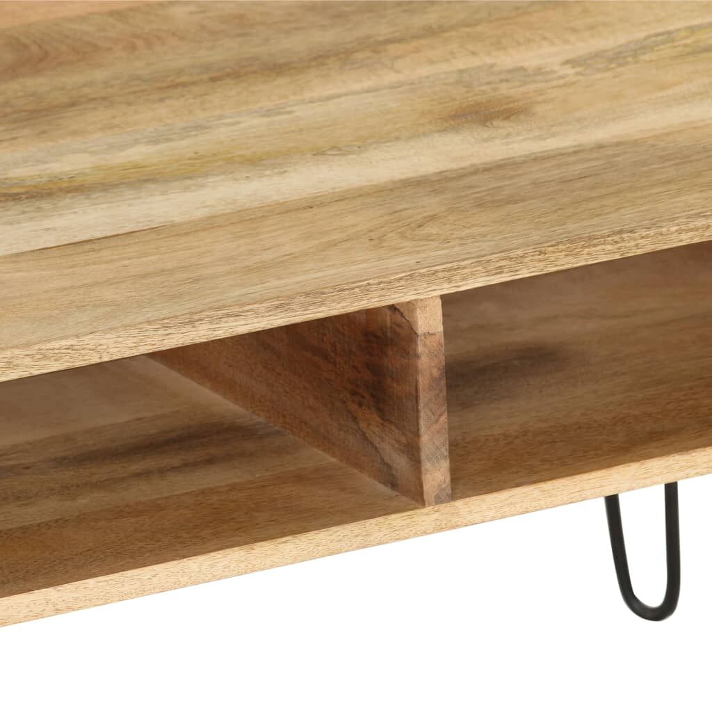 TV Stand Solid Mango Wood 110x35x45 cm Price
