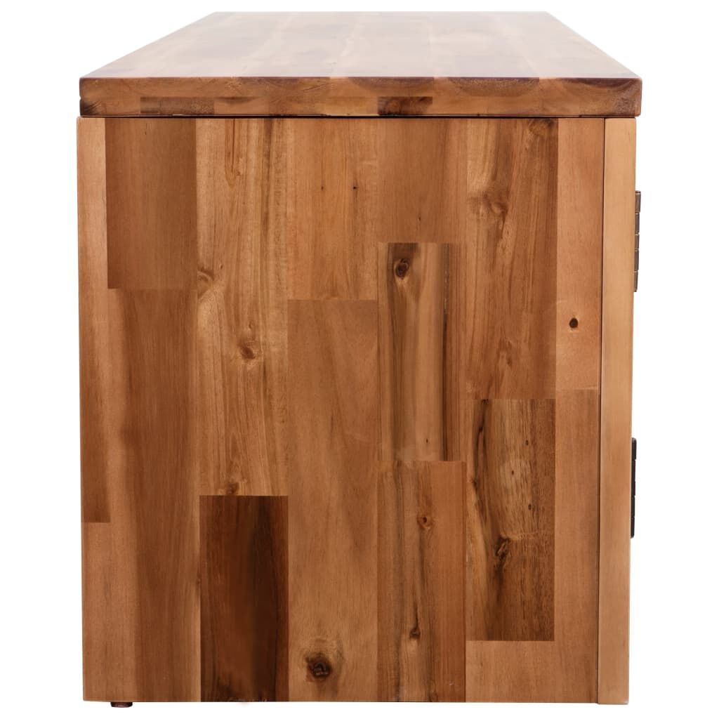 TV Cabinet Solid Acacia Wood 120x35x40 cm Price