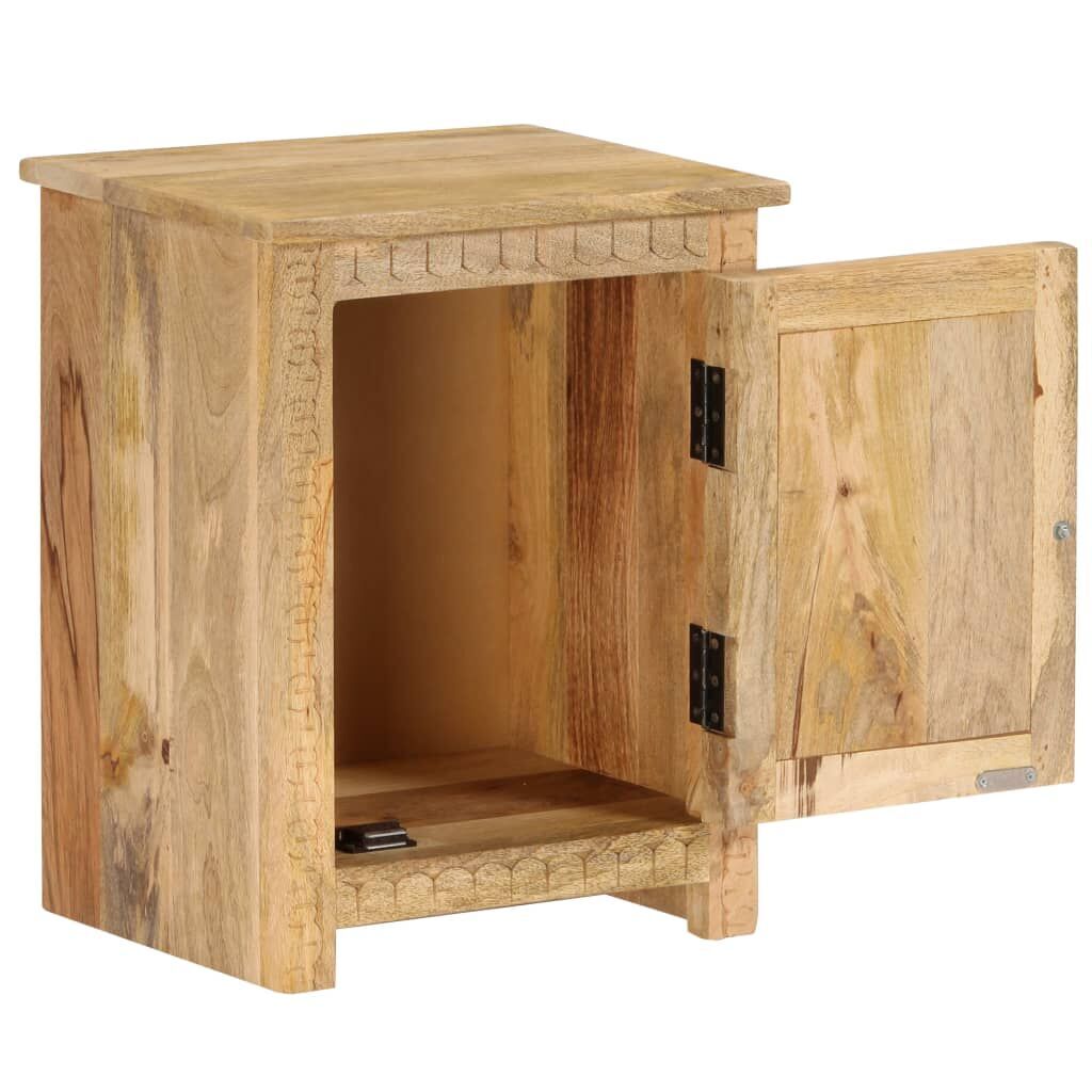 Bedside Table Solid Mango Wood 40x30x50 cm Price