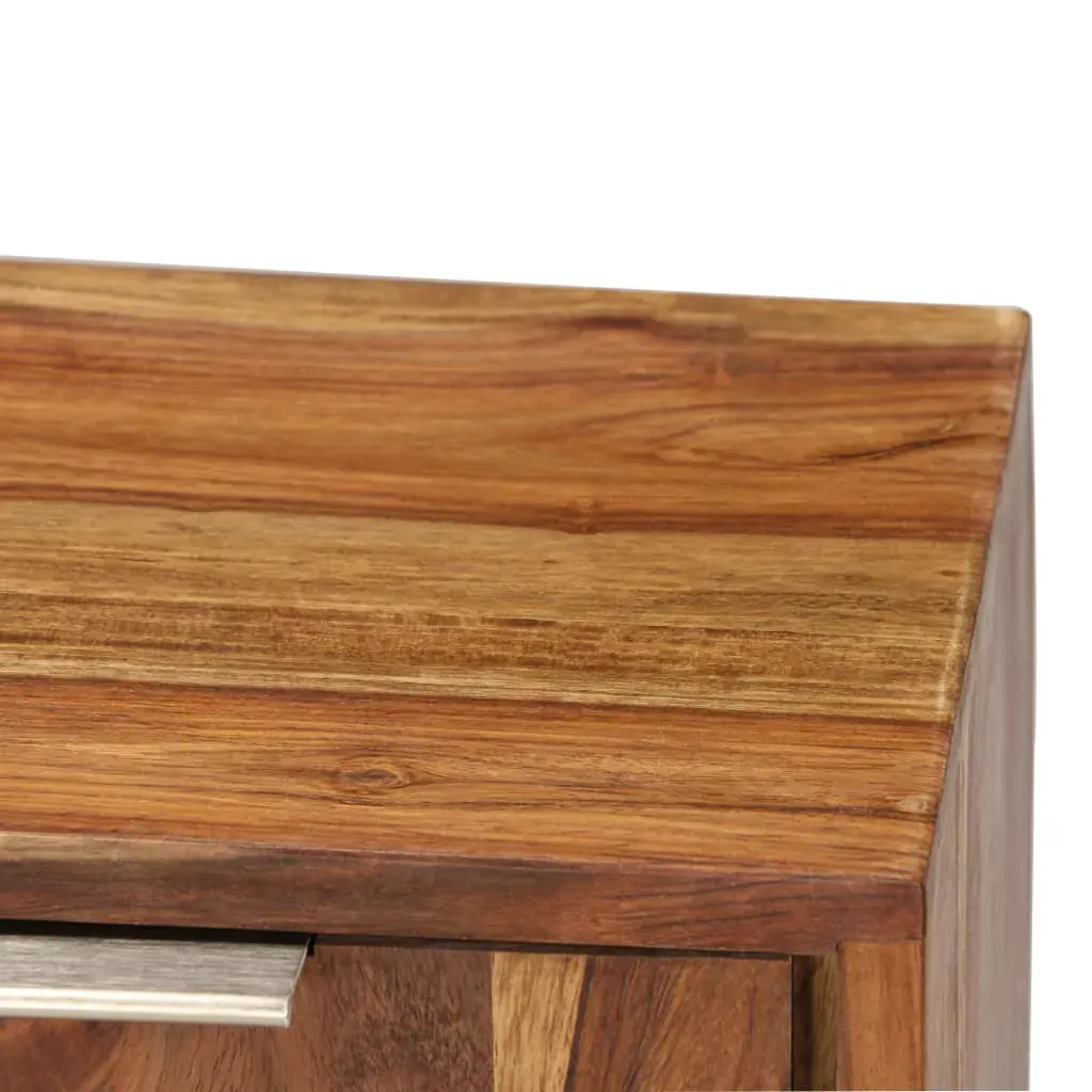 TV Cabinet Solid Acacia Wood with Honey Finish 118x30x40 cm Price