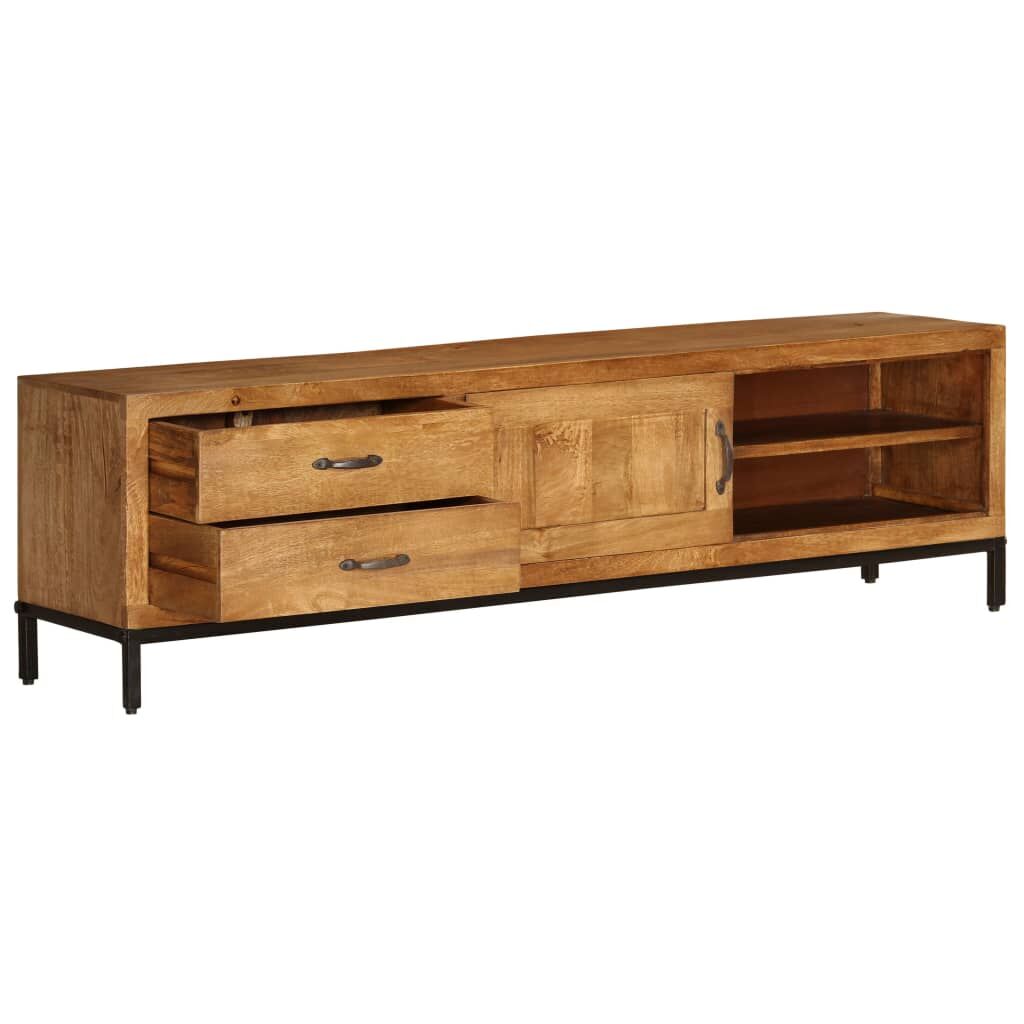 TV Cabinet Solid Mango Wood 140x30x40 cm Price