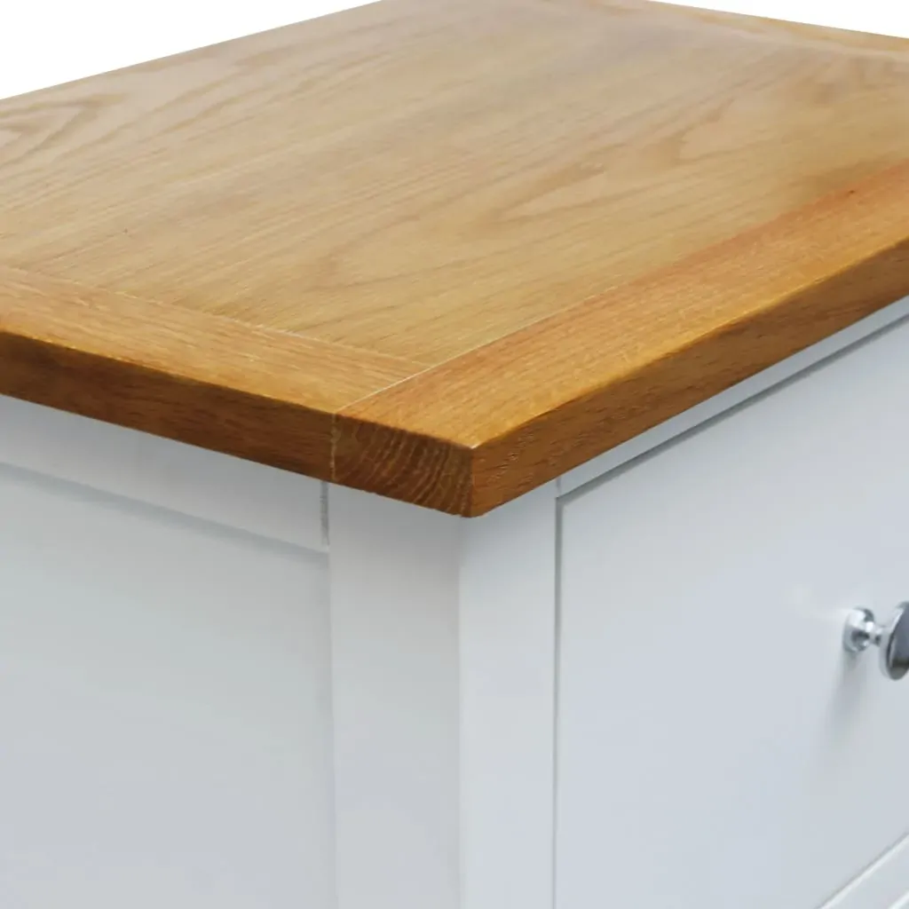 Nightstand 36x30x47 cm Solid Oak Wood Price