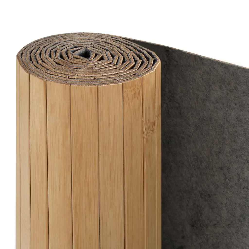 Room Divider Bamboo 250x165 cm Natural Price